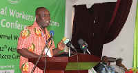 Dr Anthony Yaw Baah,  Secretary General of the Trades Union Congress (TUC)