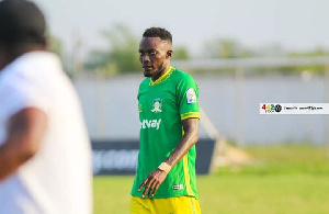 Aduana Stars defender Hafiz Adams