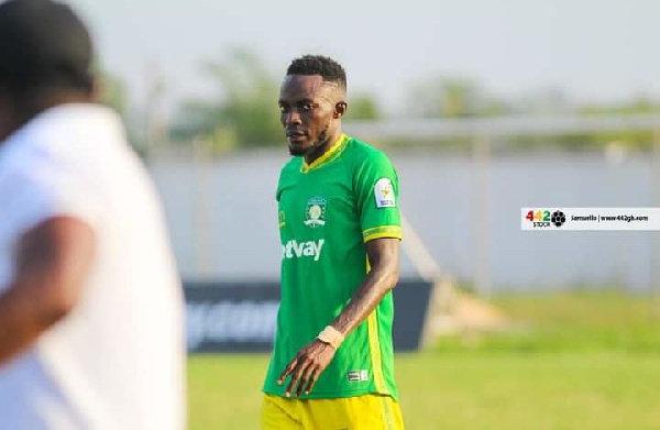 Aduana Stars defender Hafiz Adams