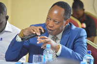 Lake Victoria Basin Commission (LVBC) Executive Secretary Ally-Said Matano in Kisumu, | NATION MEDIA