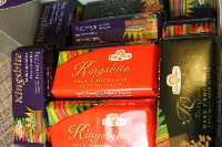 Assortment of cocoa products