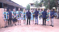 The Germans at  Abor Senior High Technical School