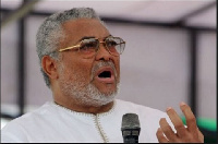 Former President Jerry John Rawlings