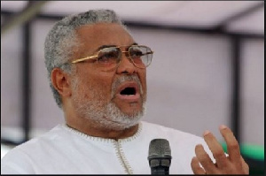 Former President Jerry John Rawlings