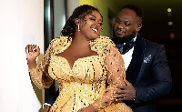 Tracey Boakye and her husband, Frank Badu Ntiamoah