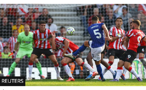 Sam Morsy's equaliser was his first goal for Ipswich since scoring in the 1-1 draw with Leicester