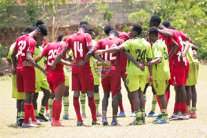 Goals from Eric Dizan, Kwadwo Obeng Jnr and Isaac Mensah’s brace were enough to down Banana Inn FC