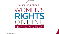 Data in Ghana is expensive and that deprives some women from accessing the internet