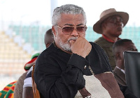 Founder of the NDC, Mr Jerry John Rawlings