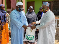 The items worth over GHC7,000 included bag of rice, oil