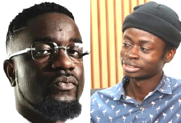 L-R: Sarkodie and Safo Newman