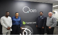 Mr. Roger Kubi, Chairman-ABX, Director Raj Pathak, H. E. Dr. Joseph Agoe and Director Tony Wiese