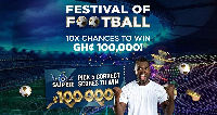 Win up to 100,000 in the Festival of Football