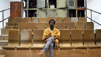 Ibrahim Mahama and the seats at the Whitworth art gallery in Manchester