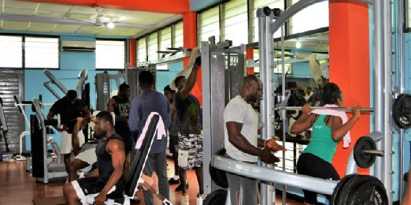 Management of the University of Ghana Sports Directorate has reoponed their gymnasium, swimming pool