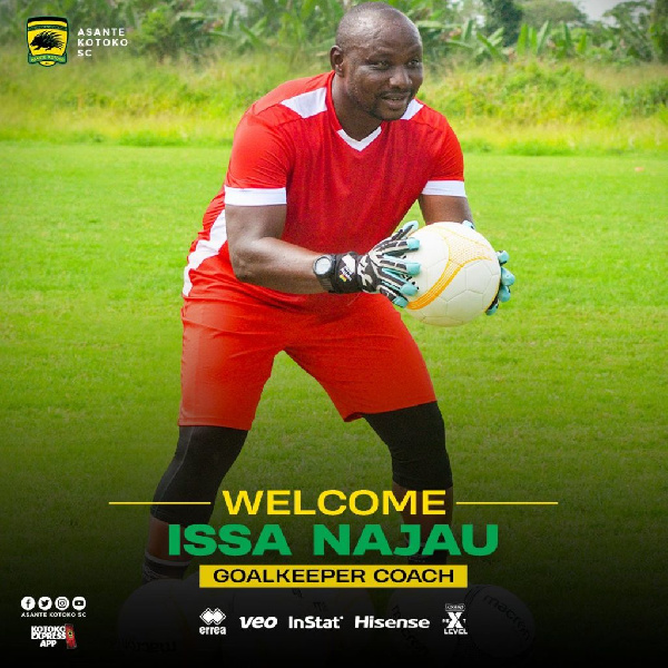 Black Stars goalkeeper's trainer, Issa Najau Laskaya