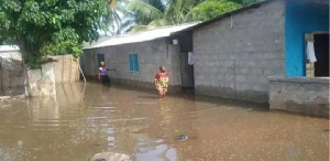 Flood in Keta