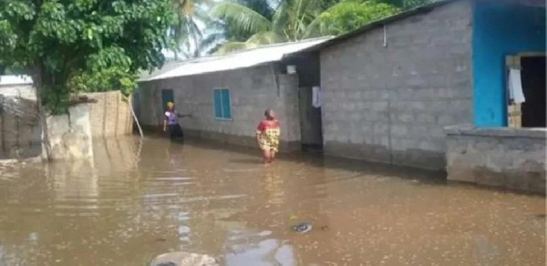 Flood in Keta