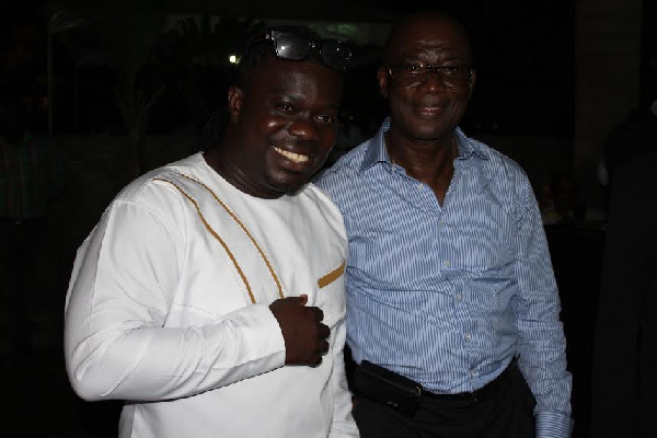 Dr Kwabena Adjei with  Bice Osei Kuffuor