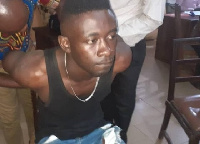 Lance Corporal Bright Akosa is facing charges for robbery