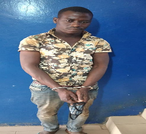 Burkinabe Arrested Man