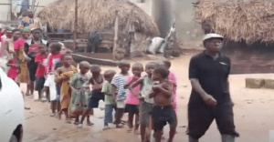 The late Torgbui Kofi Asilenu with some of his children