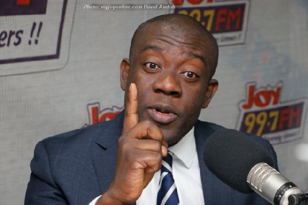 Kojo Oppong Nkrumah, Deputy Minister of Information