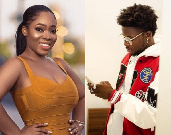 Actress Moesha Boduong and singer Kuami Eugene