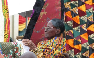 The late Asantehemaa Nana Afia Kobi Serwaa Ampem II