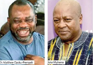 ….Mahama & Napo fall victims