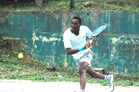 Gabriel Akakpo from Cape Coast Tennis club