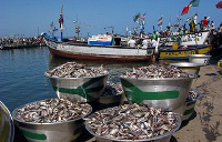 File photo of a fishing harbour