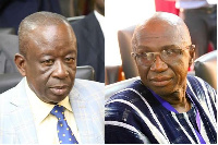 National Security Minister Kan-Dapaah and Interiror Minister Ambrose Dery