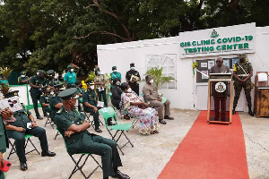 Ghana Immigration Service Covid Testing Center