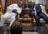 President John Mahama and President-elect Nana Akufo-Addo