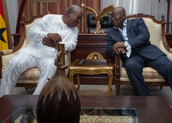 President John Mahama and President-elect Nana Akufo-Addo