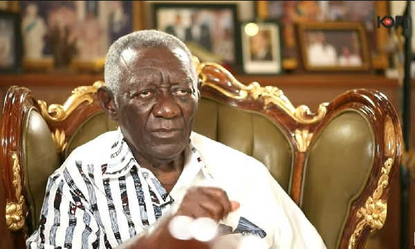 John Agyekum Kufuor is Ghana's oldest living former president