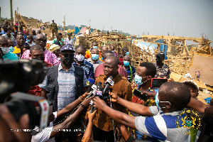 Samuel A. Jinapor, the Minister for Lands and Natural Resources