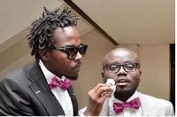 Kwaw Kesse and his late manager,  Fennec Otchere