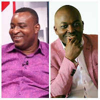 NPP Chairman, Bernard Antwi Boasiako and Odeheho Kwaku Apiah pupolarly known as COKA