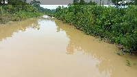 Roads leading to the community have been flooded following the rains