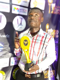 IGP received best student male radio presenter