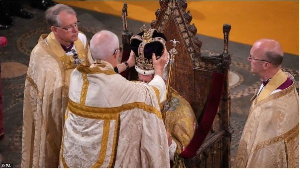 The Moment The New King Of England Was Crowned