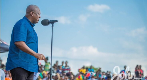 Flagbearer for the National Democratic Congress, John Mahama