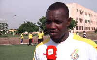 Ghana’s goalkeepers’ trainer, Richard Olele Kingson