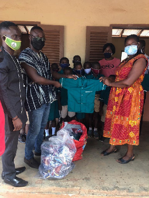 Asomah Kyeremeh PPE Donation 