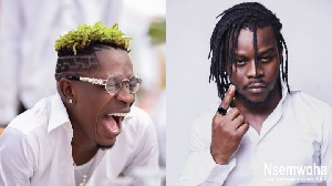 Ghanaian Dancehall musicians, Shatta Wale and Jupiter