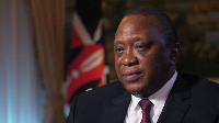 Kenya president Uhuru Kenyatta