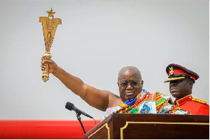 President Akufo Addo  SWearing In