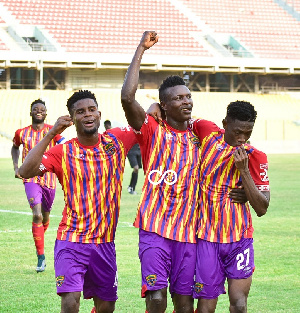 Hearts Of Oak Players Jubilate